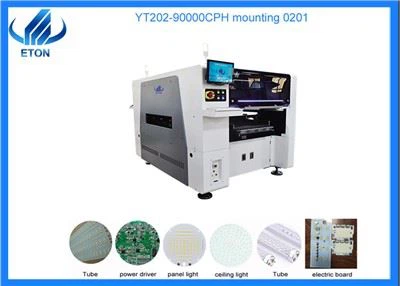 0201 Componnet SMT Máquina Com 90.000 CPH