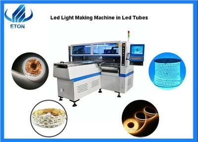 Máquina de fabricação de luz led em tubos de led