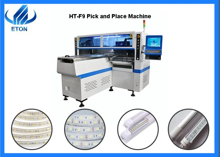 Máquina de escolha e colocação de tubo LED de alta velocidade SMT