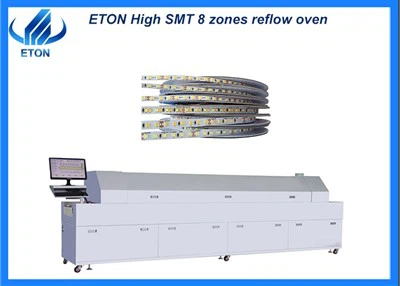Equipamento do forno do Refolw de SMT de 8 zonas