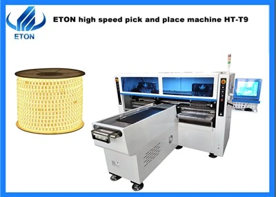 Máquina de montagem de tira flexível SMT de software de P&D